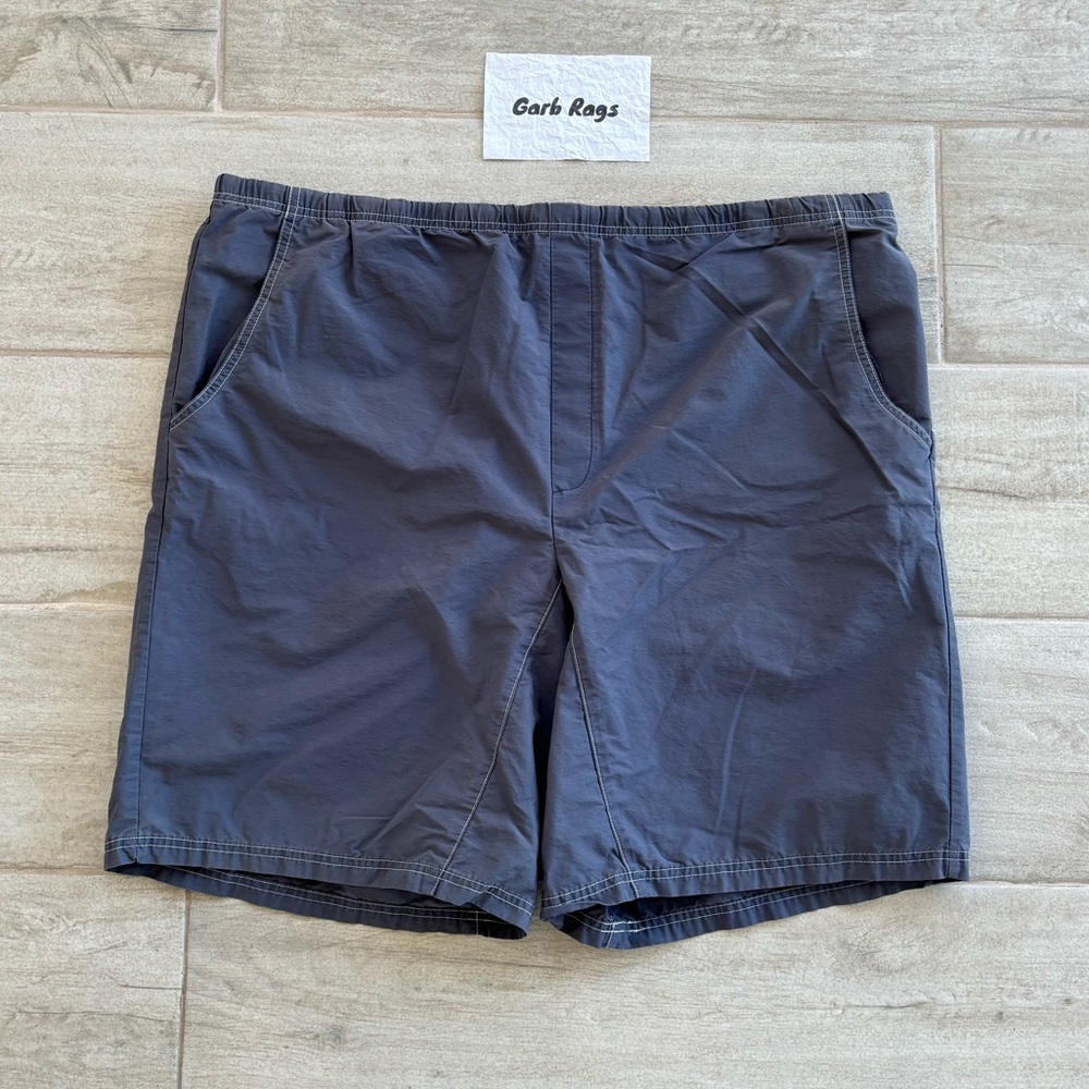 Vintage Gap Swim Trunks/Board Shorts Mens Size XL - Blue/Navy Cotton/Nylon Blend